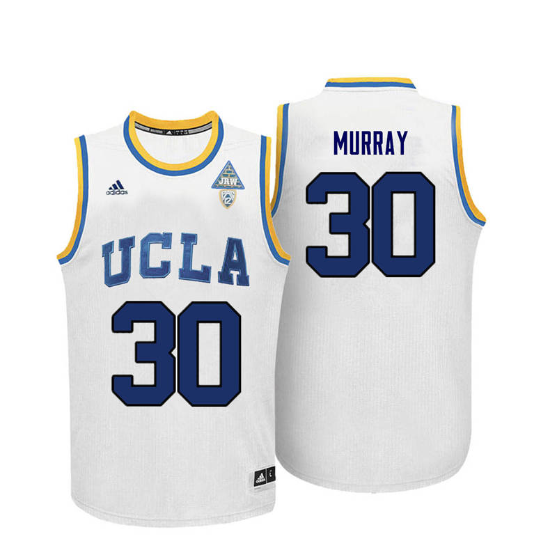 Men UCLA Bruins #30 Tracy Murray College Basketball Jerseys-White - Click Image to Close